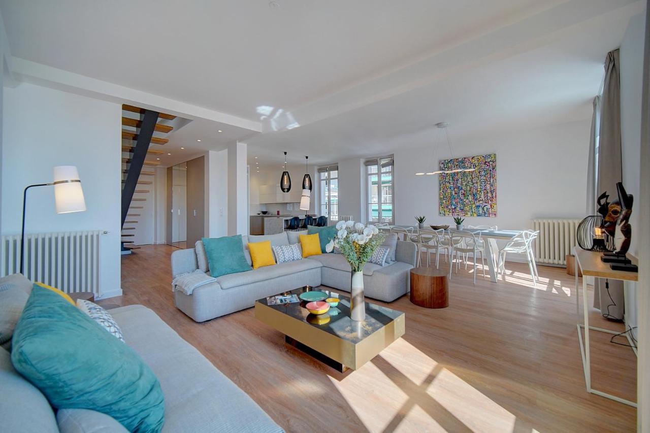 Immogroom - Magnificent 180M Duplex Apartment - Parking - Air Conditioning カンヌ エクステリア 写真